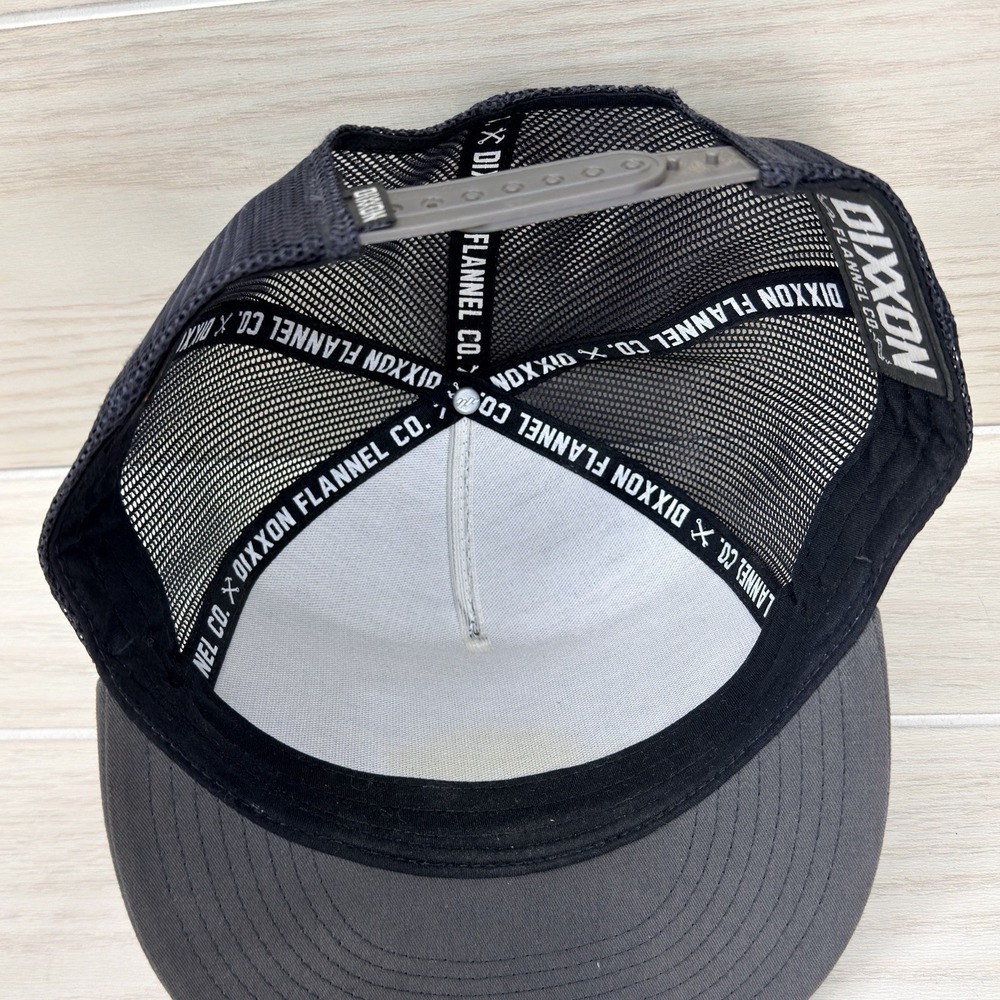 Dixxon Flannel Co Frankenstein Hat Snapback Trucker Flat Bill Gray Green - Picture 6 of 8